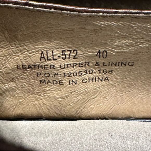 Alegria Alli Choco and Gold Rose Loafers - Picture 9 of 9